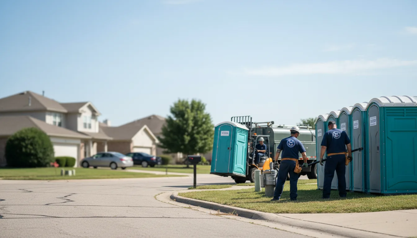Porta Potty Rental in Gunter, TX near me